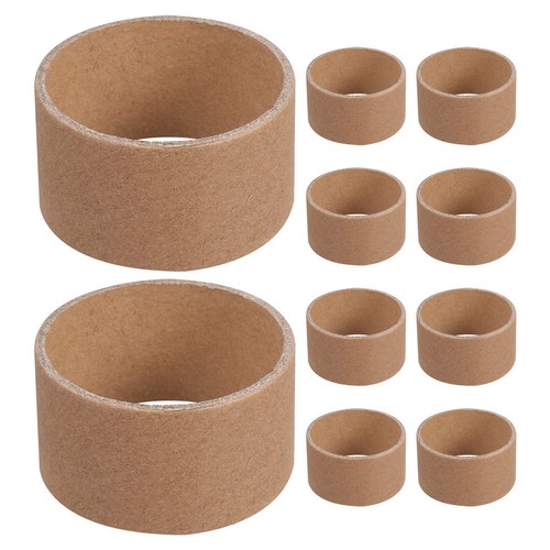 Brown cylindrical paper - brown,