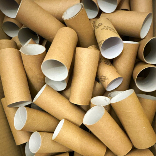 180 assorted cardboard rolls - 180,