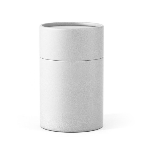 Paper tubes matte white - tubes,