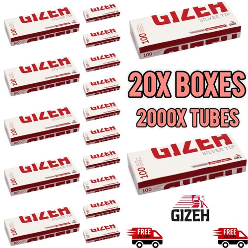 2000x gizeh tubes silver - 2000x, tip
