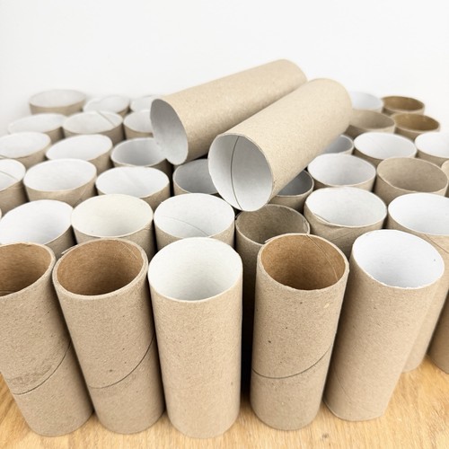 Clean cardboard roll tubes - clean,