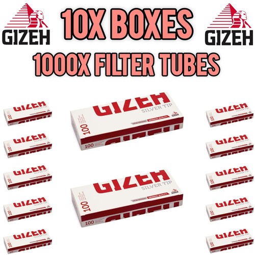 1000x gizeh tubes silver tip - gizeh,