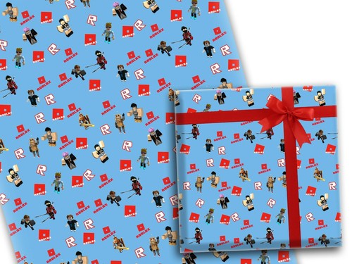Roblox gift wrapping paper - gift,