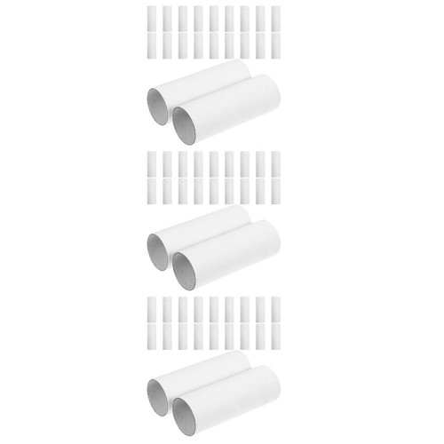 White cardboard tubes for - white,