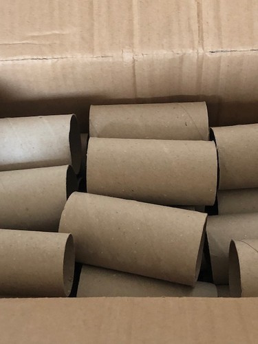Empty clean cardboard - empty,