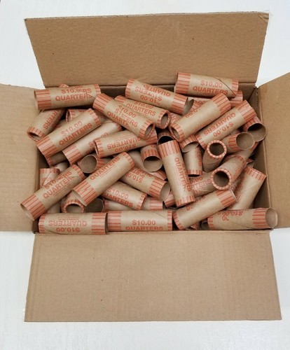 100 rolls preformed coin - 100,