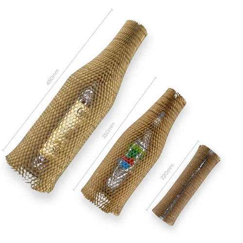 Honeycomb tube 450mm brown 70g - honeycomb,