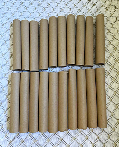 Cardboard craft tubes paper - 20,