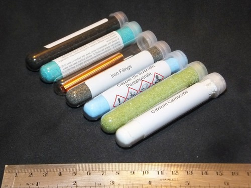 Chemistry set chemical samples - chemistry,