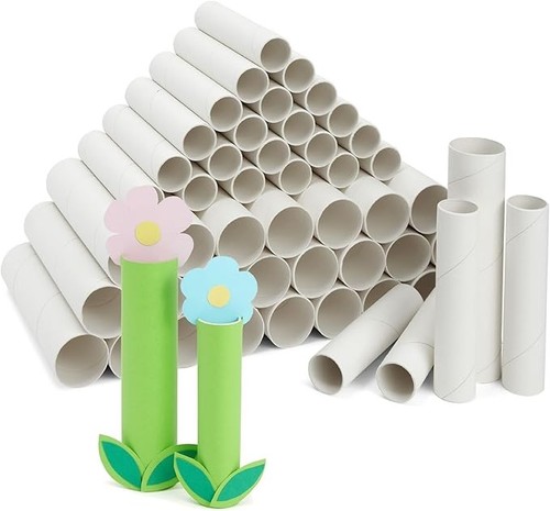 White paper cardboard - white,