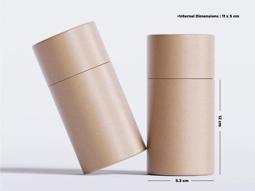 Kraft paper tube box - kraft,