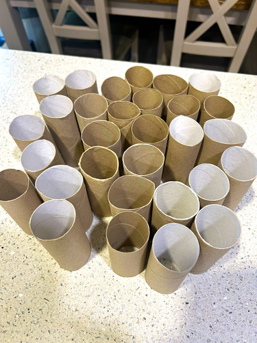 Lot empty cardboard - x,