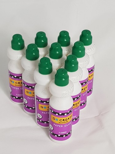 Paper glue 75ml tubes - 10,