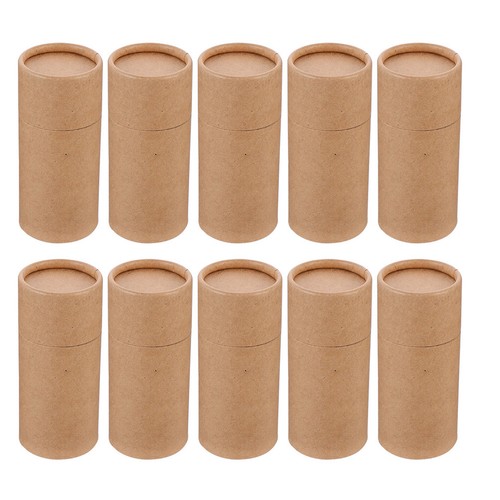 10pcs kraft paper tubes - 10pcs, for