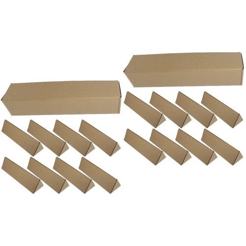 Khaki kraft paper - paper, triangular
