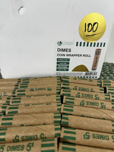 100 rolls preformed - 100,